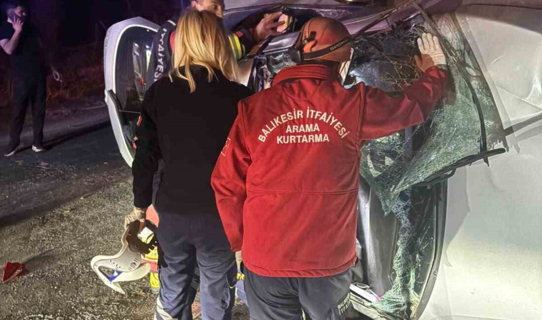 Balya’da otomobil şarampole uçtu: 2 yaralı Balıkesir’in Balya ilçesinde meydana gelen tek taraflı trafik kazasında şarampole