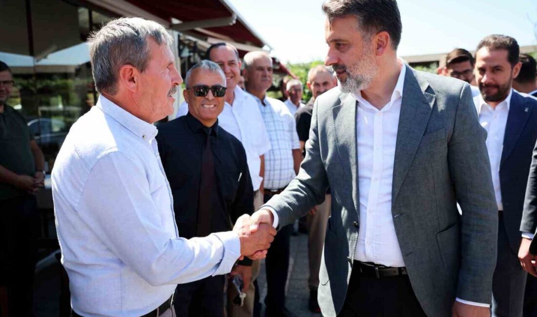 Başkan Vekili Biba: “Şehrin altyapısına odaklandık” Bursa Büyükşehir Belediyesi Başkanvekili Şahin Biba, Karacabey ilçesinde muhtarlarla bir