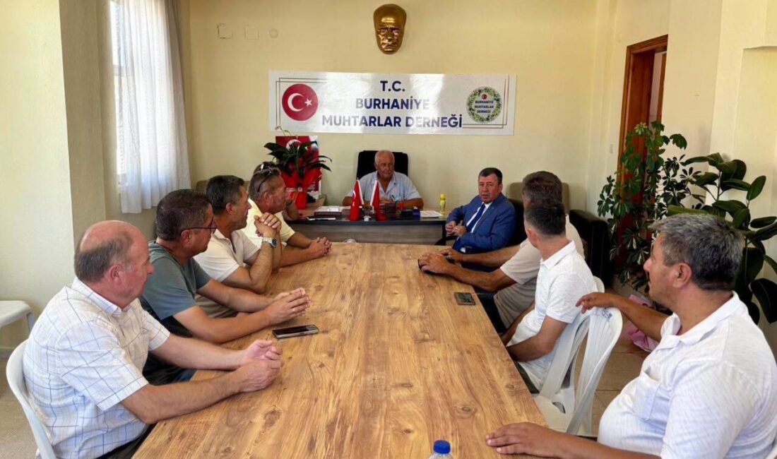 Balıkesir’in Burhaniye ilçesinde, Belediye Başkan Yardımcısı Tarık Erdil ve Muhtarlık
