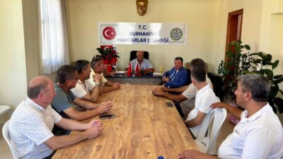 Balıkesir’in Burhaniye ilçesinde, Belediye Başkan Yardımcısı Tarık Erdil ve Muhtarlık