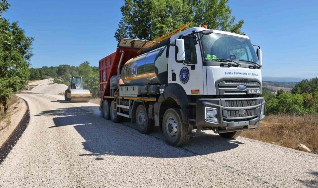 Bursa’nın 4 ilçesine toplam 32,5 kilometre yeni yol Bursa Büyükşehir Belediyesi, il genelinde ulaşım ağını güçlendirme planlaması dahilinde