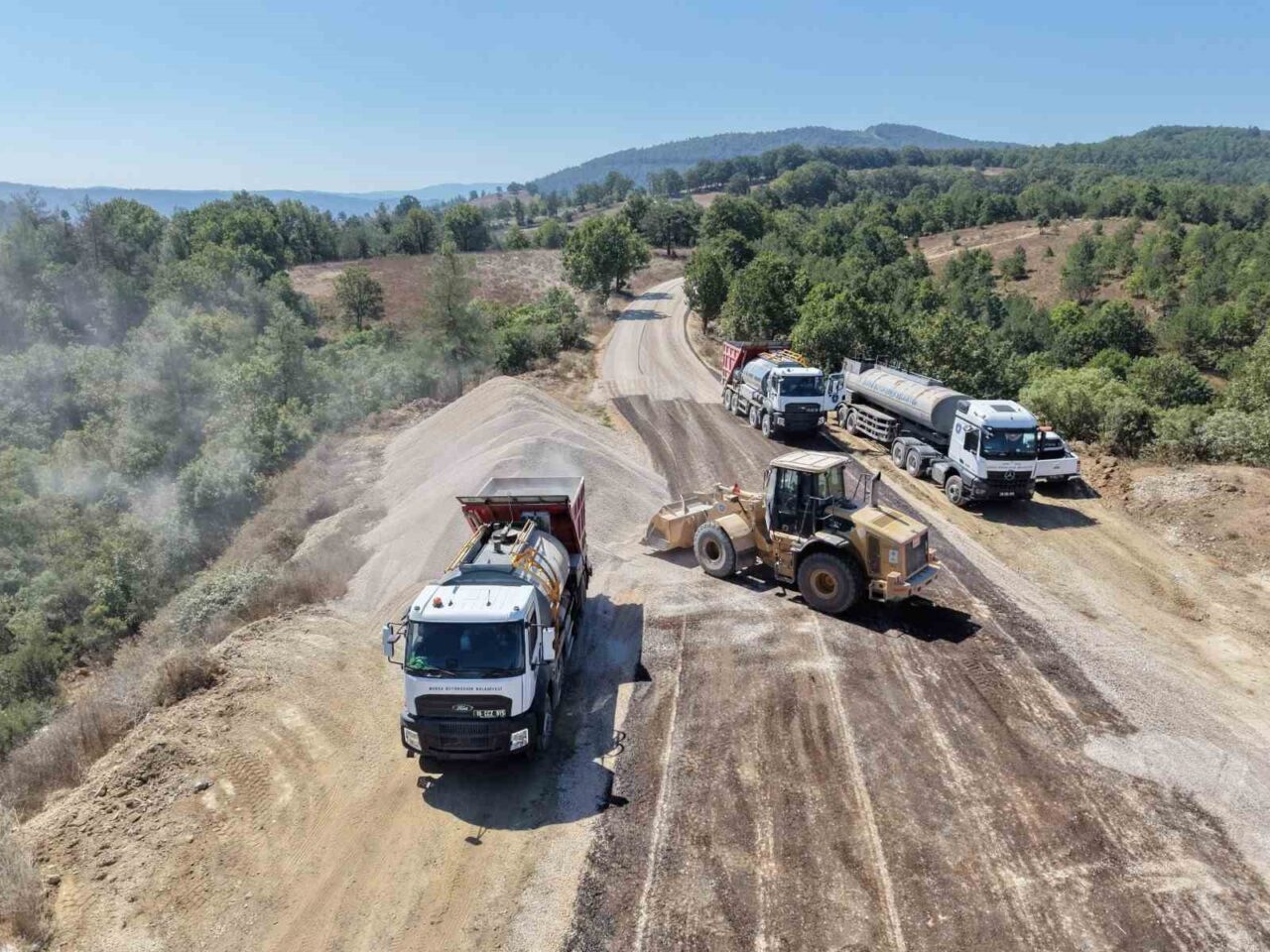 Bursa’nın 4 ilçesine toplam 32,5 kilometre yeni yol 15 Bülten Medya -