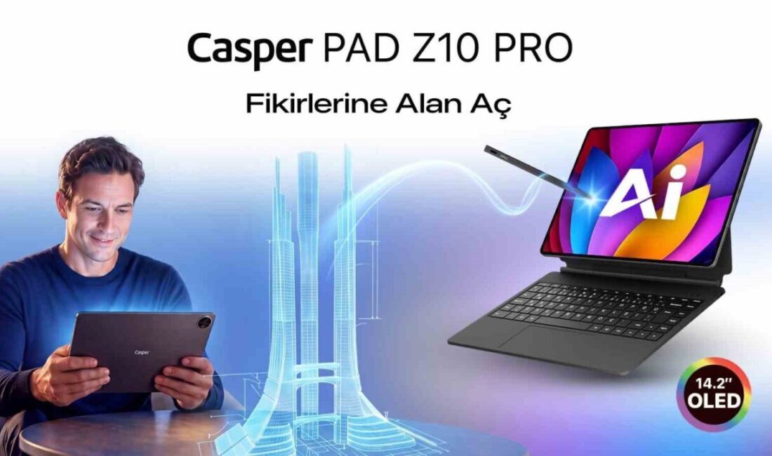 Casper’ın yeni nesil tableti Casper PAD Z10 Pro için hazırlanan