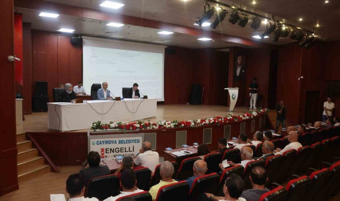 Çayırova’da 11 maddelik eylül meclisi tamamlandı Çayırova Belediyesi Eylül Ayı Olağan Meclis Toplantısı’nda 11 gündem maddesi