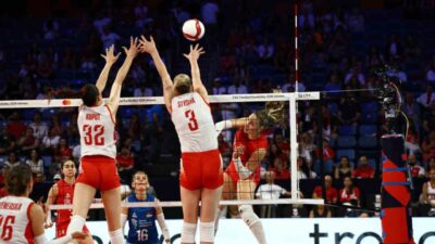 Sırbistan, 2026 CEV Trendyol Avrupa Voleybol Şampiyonası 3.’lük maçında Polonya’yı