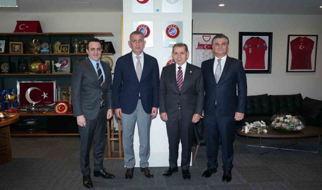 Galatasaray Kulübü Başkanı Dursun Özbek, Türkiye Futbol Federasyonu (TFF) Başkanı