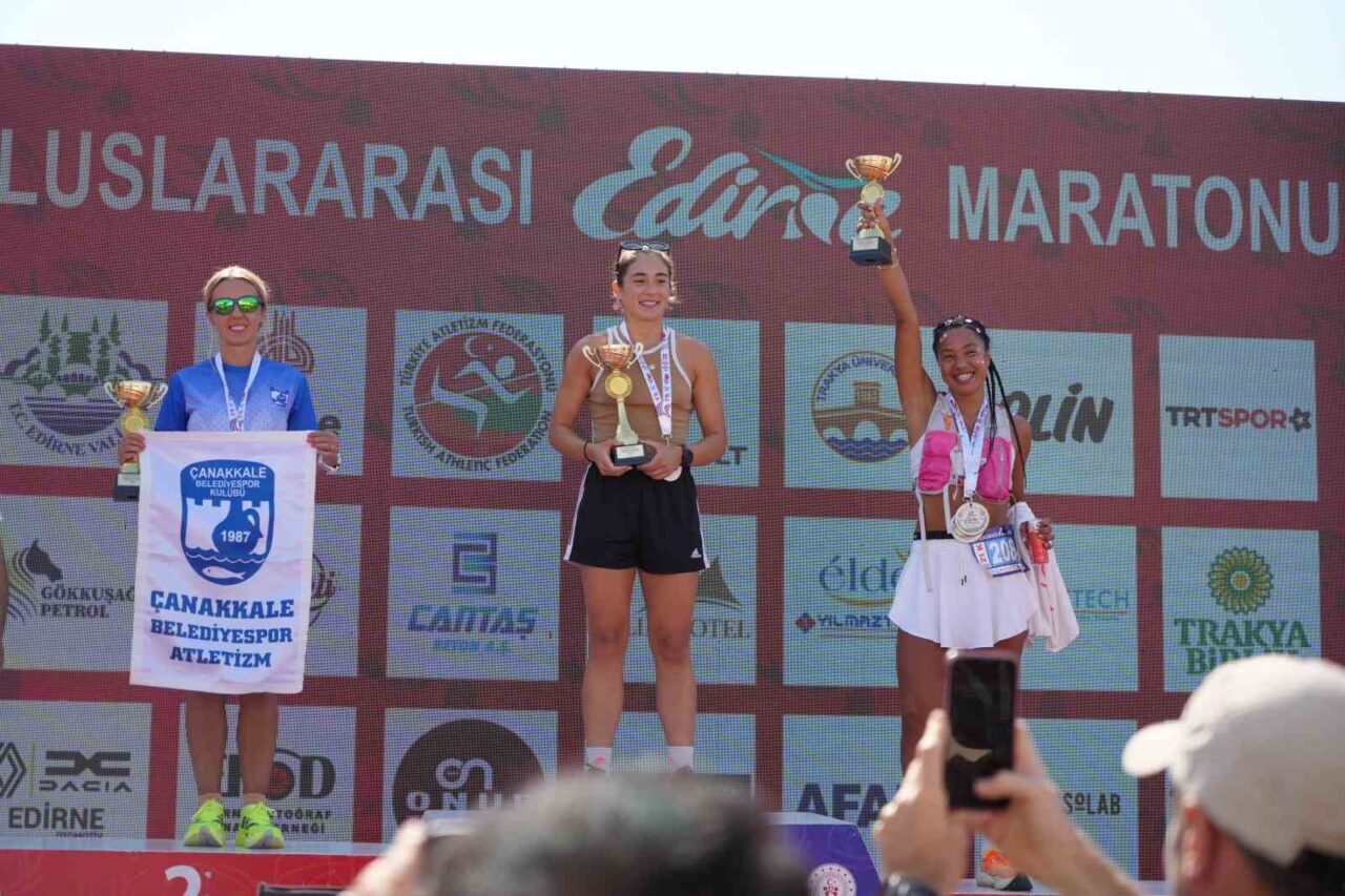Edirne’de maraton coşkusu: 1071 sporcu hem koştu hem eğlendi 49 Bülten Medya -
