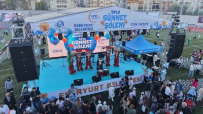 Esenyurt Belediyesi tarafından sünnet işlemleri gerçekleştirilen 1071 çocuk için Turgut