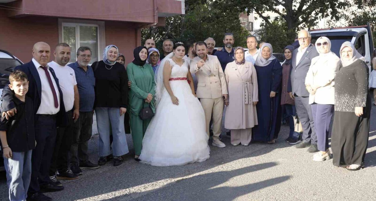 Esmanur’un gelinlik hayali gerçek oldu 4 Bülten Medya -
