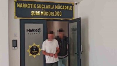 Kocaeli’de düzenlenen uyuşturucu operasyonunda bir fırının alt bölmesinde uyuşturucu madde