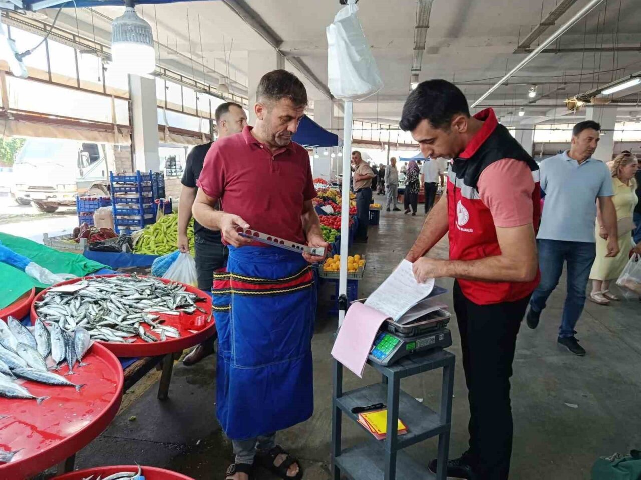 Hayrabolu’da balık tezgahlarında denetim 28 Bülten Medya -
