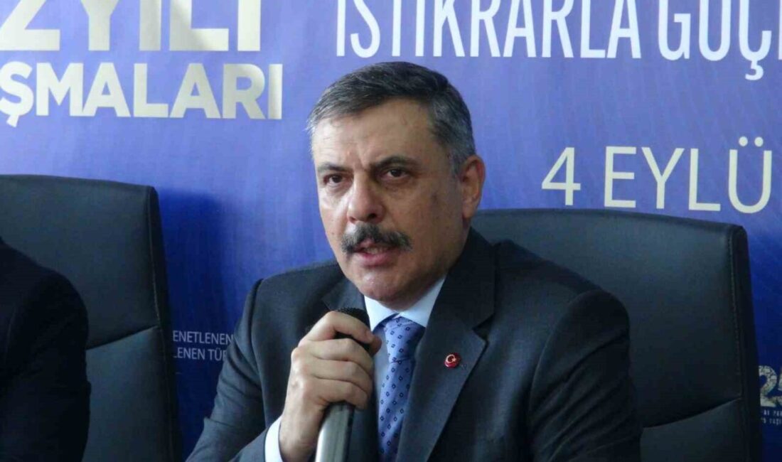 İçişleri Bakanı Mustafa Çiftçi, bu sene ilk defa Çalışma ve