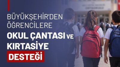 Tekirdağ Büyükşehir Belediyesi, yeni eğitim-öğretim yılı öncesinde sosyal yardım alan