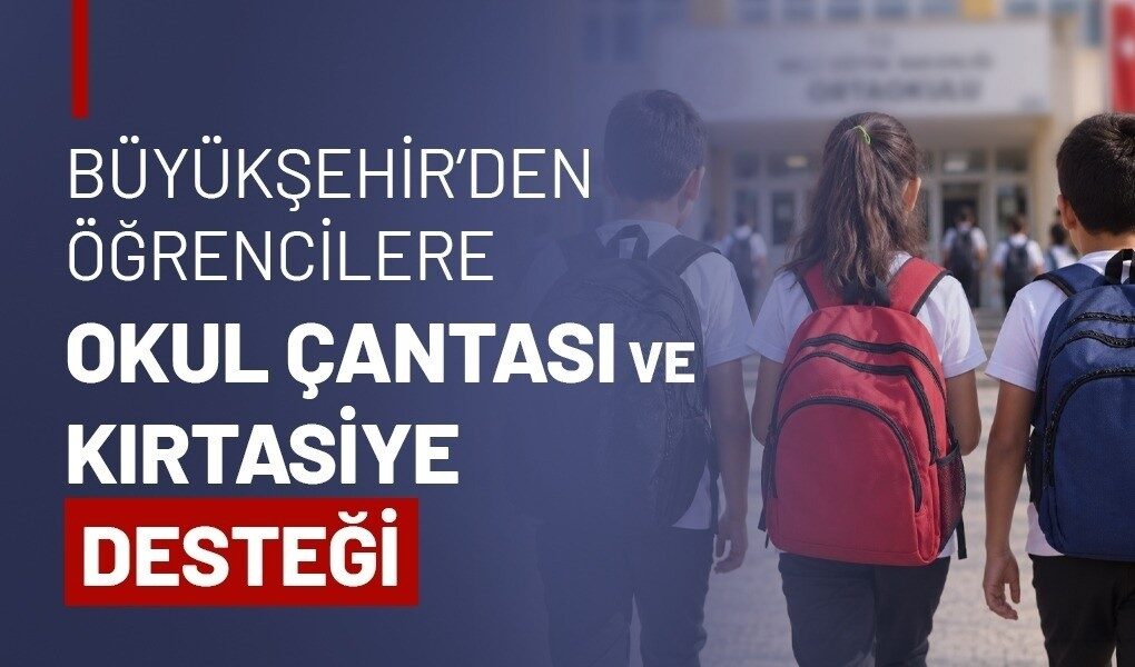 İhtiyaç sahibi öğrencilere okul çantası ve kırtasiye desteği Tekirdağ Büyükşehir Belediyesi, yeni eğitim-öğretim yılı öncesinde sosyal yardım alan