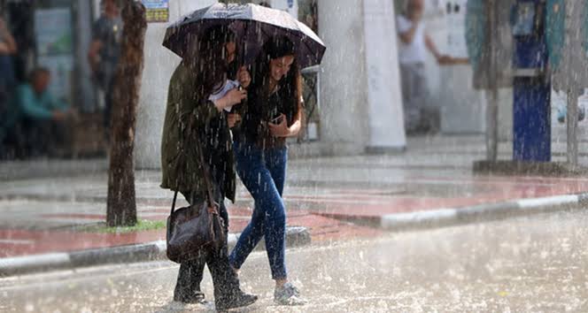 Meteoroloji Genel Müdürlüğü, etkili olması beklenen kuvvetli sağanak ve gök