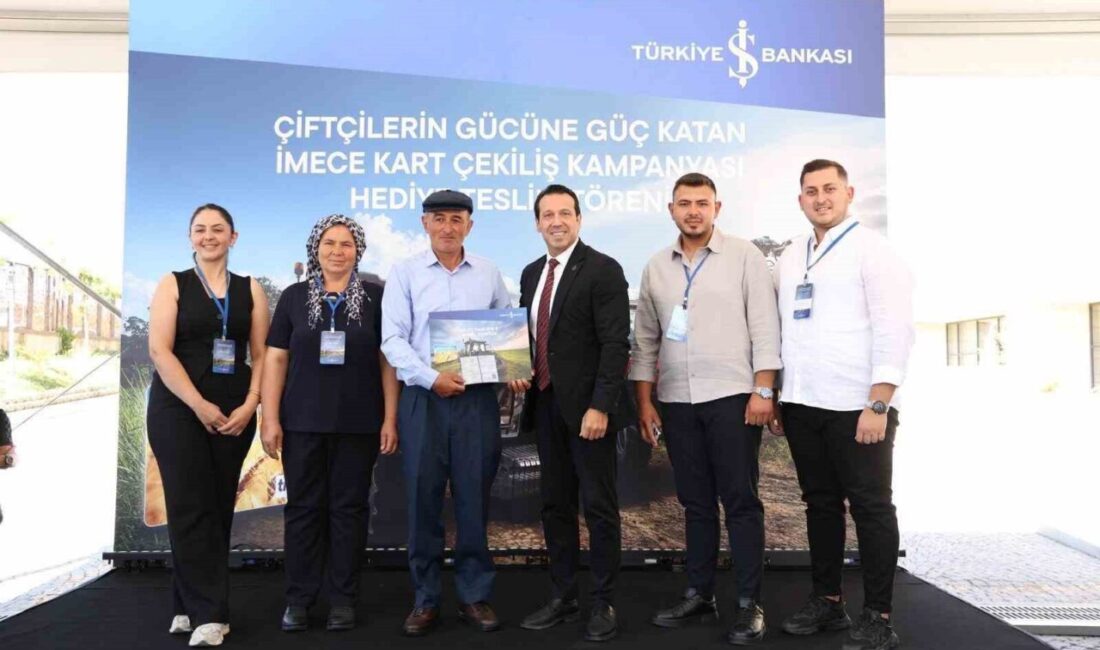 İş Bankası’ndan çiftçilere dev destek: “İmeceKart” çekilişinde ödüller sahiplerini buldu Türkiye İş Bankası’nın bu yıl üçüncüsünü düzenlediği “Çiftçilerin Gücüne Güç