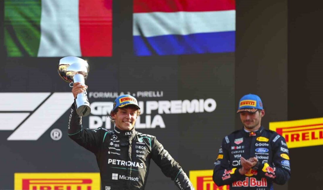 Formula 1’de sezonun 13. yarışı İtalya Grand Prix’sini Mercedes’in İtalyan