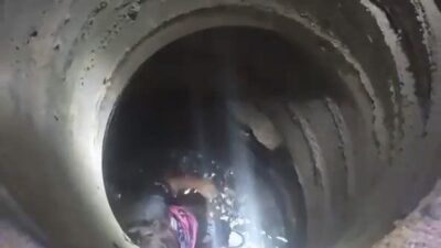 Bursa’da kaldırımda yürürken su kuyusuna düşen 12 yaşındaki çocuk, itfaiye