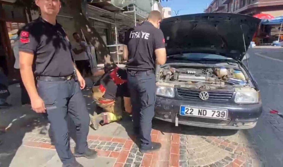Kaputtan miyav sesi geldi, itfaiye ekipleri harekete geçti Edirne’de bir otomobilin kaput kısmına giren yavru kedi, itfaiye ekiplerinin