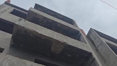 Bursa'nın Karacabey ilçesinde 30 yıldır inşaat halinde bekleyen ve bakımsız