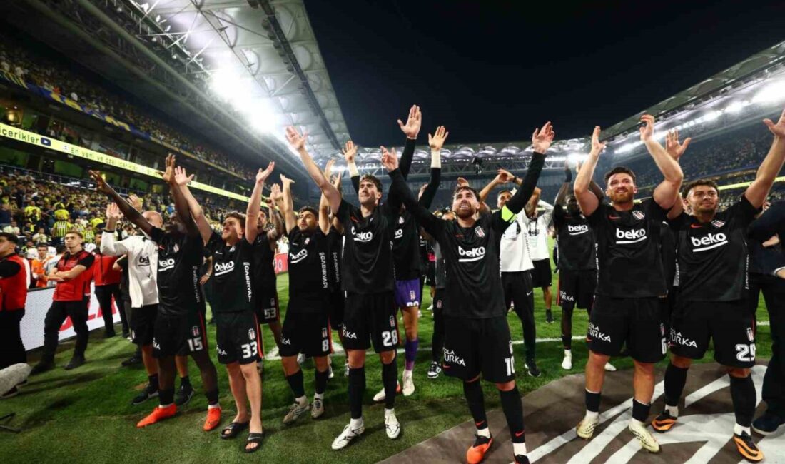 Kartal’dan bir sezonun ardından Kadıköy’de galibiyet Derbi maçta, deplasmanda Fenerbahçe karşısında 2-1 kazanan Beşiktaş, rakibini 1