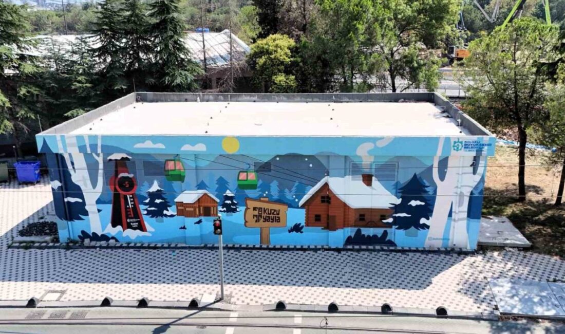 Kocaeli’nin değerleri duvarlara renk katıyor Kocaeli’nin tarihi, kültürel ve doğal değerleri, kentin farklı noktalarındaki grafiti