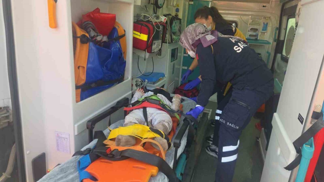Kontrolden çıkan otomobil tarlada yandı: 1 ölü, 1’i çocuk 5 yaralı 16 Bülten Medya -