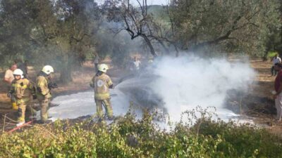 Bursa’nın Orhangazi ilçesinde İznik Yolu üzerinde meydana gelen feci trafik