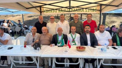 Körfez’de Amasyalılar Derneği’nin düzenlediği piknik şölenine katılan Başkan Şener Söğüt,