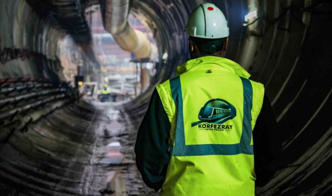 Kocaeli’nin ulaşım altyapısında önemli projeler arasında yer alan Körfezray Metro