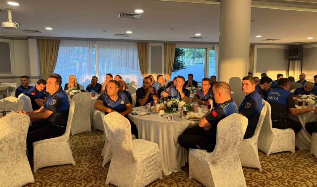 Küçükçekmece’de zabıta haftası kutlandı Küçükçekmece Belediyesi, Zabıta Haftası dolayısıyla belediye bünyesinde görev yapan zabıta