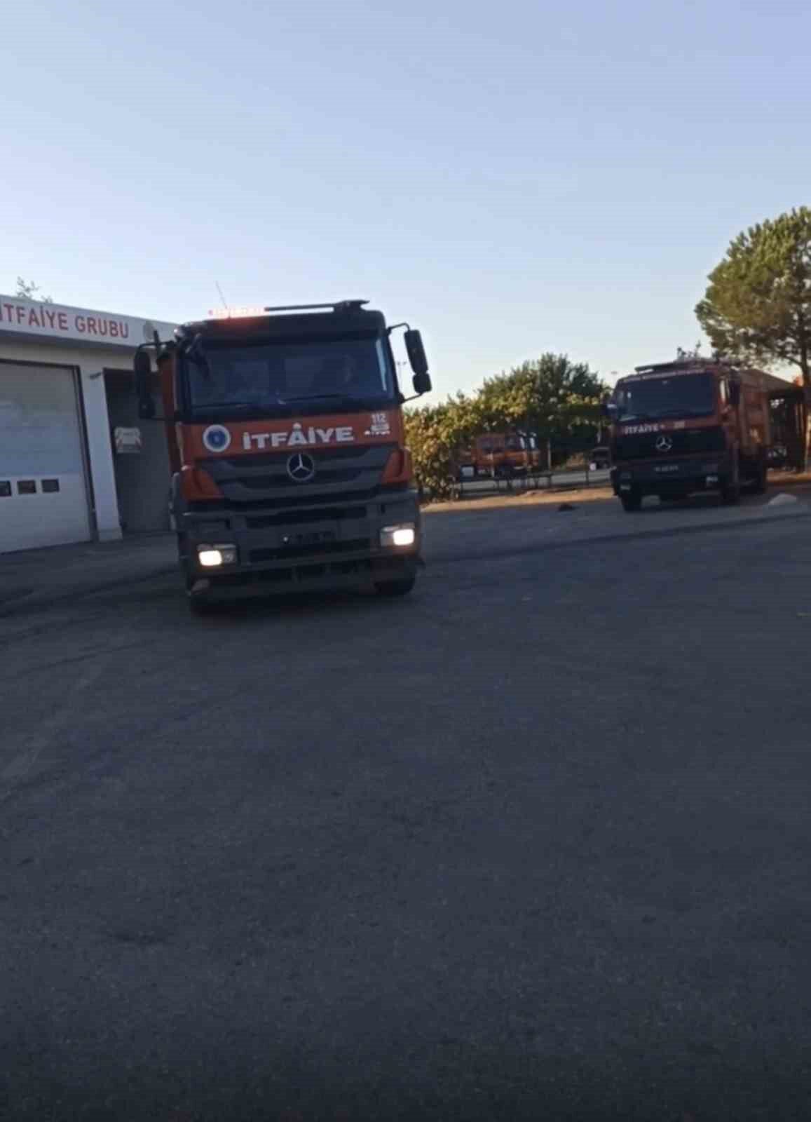 Kumluca’daki orman yangınına Bursa’dan destek 4 Bülten Medya -
