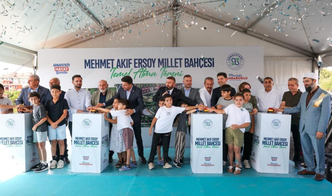 Mehmet Akif Ersoy Mahallesi dev millet bahçesine kavuşuyor Arnavutköy Belediyesi tarafından Mehmet Akif Ersoy Mahallesi’nde hayata geçirilecek Millet