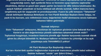 Mudanya Belediyesince bu yıl 8.'si düzenlenen Kitap Fuarı kapsamında gerçekleştirilen