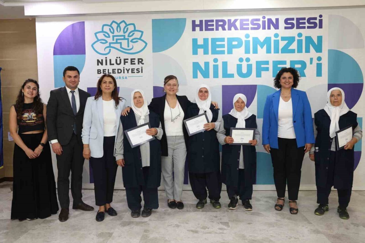 Nilüfer Belediyesi kursiyerleri sertifikalarını aldı 16 Bülten Medya -