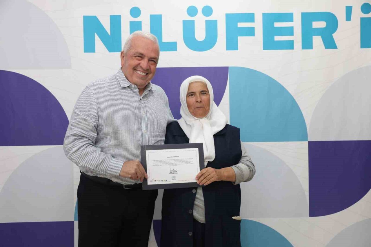 Nilüfer Belediyesi kursiyerleri sertifikalarını aldı 13 Bülten Medya -