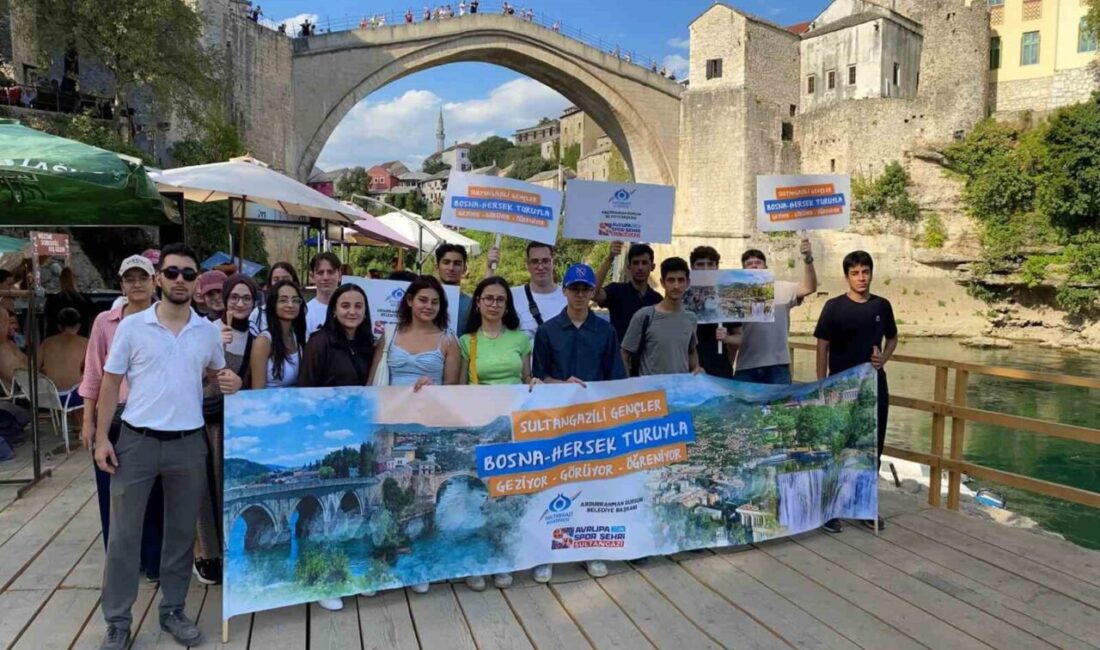 Okul birincileri Bosna Hersek gezisinde Sultangazi Belediyesi, ilçe genelindeki lise birincileri ve YKS’de derece yapmış