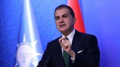 AK Parti Genel Başkan Yardımcısı ve Parti Sözcüsü Ömer Çelik,