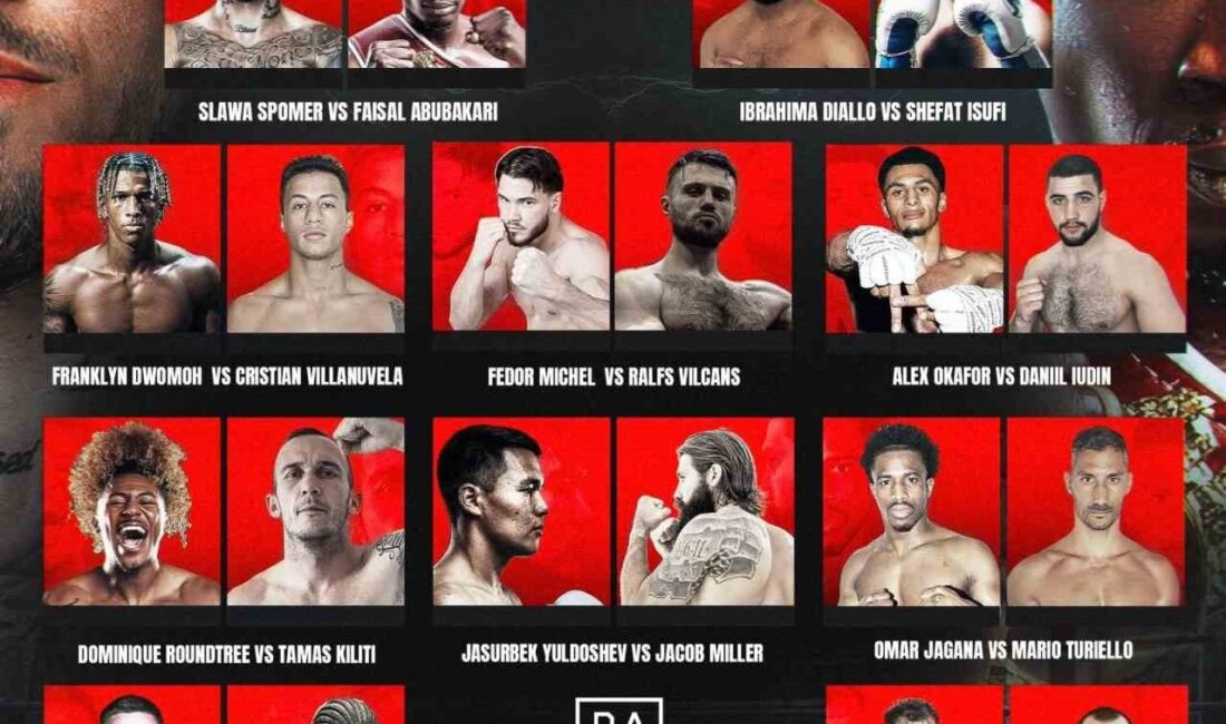 Primora Boxing’den Almanya’da görkemli gece Primora Boxing tarafından Almanya’nın Ludwigshafen kentinde düzenlenen “Chapter One-Fight Night”