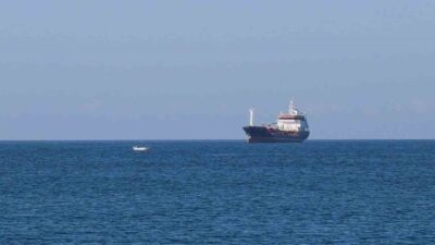 Silivri açıklarında Alsu ve Tuğberk İmamoğlu isimli iki geminin kazasının