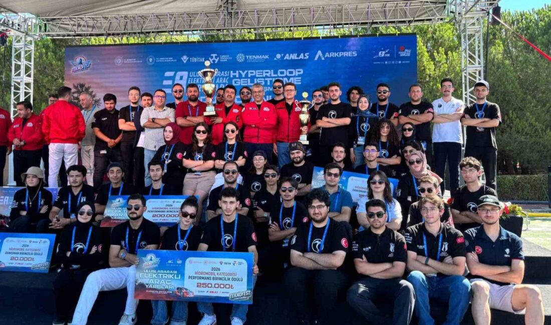 SUBÜ, elektrikli araç yarışmalarında ilk iki sıranın sahibi oldu Sakarya Uygulamalı Bilimler Üniversitesi TETRA Takımı, TEKNOFEST 2026 Elektrikli Araç