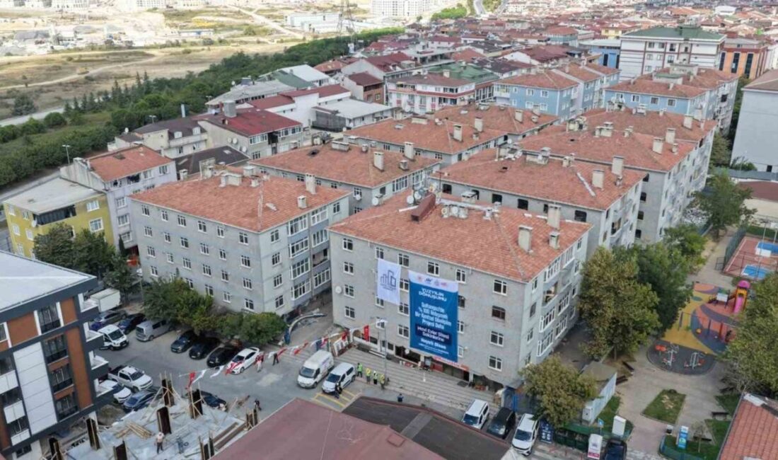 İstanbul Sultangazi’de kentsel dönüşüm projesi kapsamında 176 bağımsız bölümü bulunan