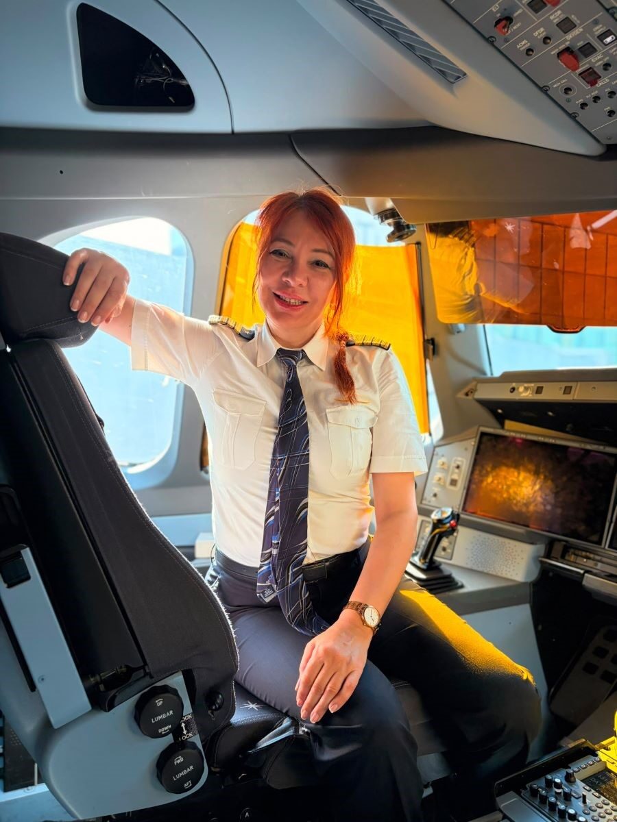 THY’nin ilk kadın kaptan pilotu emekli oldu 8 Bülten Medya -