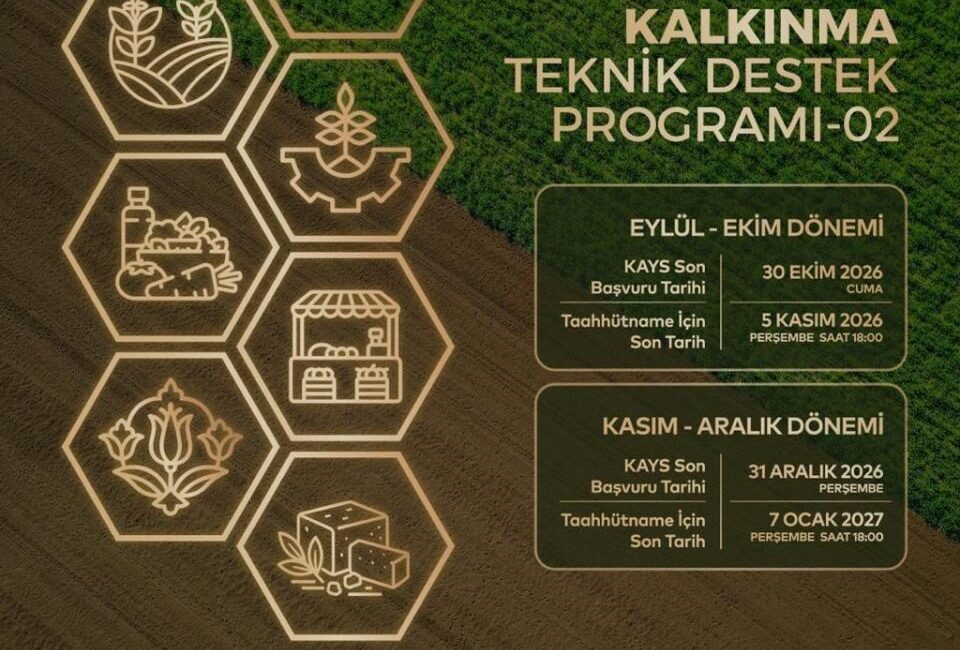 Trakya Kalkınma Ajansı 2026 Yılı Tarım ve Kırsal Kalkınma Teknik