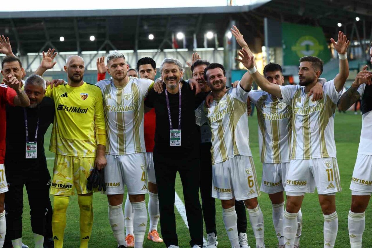 Trendyol 1. Lig: Esenler Erokspor: 0 - Kayserispor: 3 141 Bülten Medya -