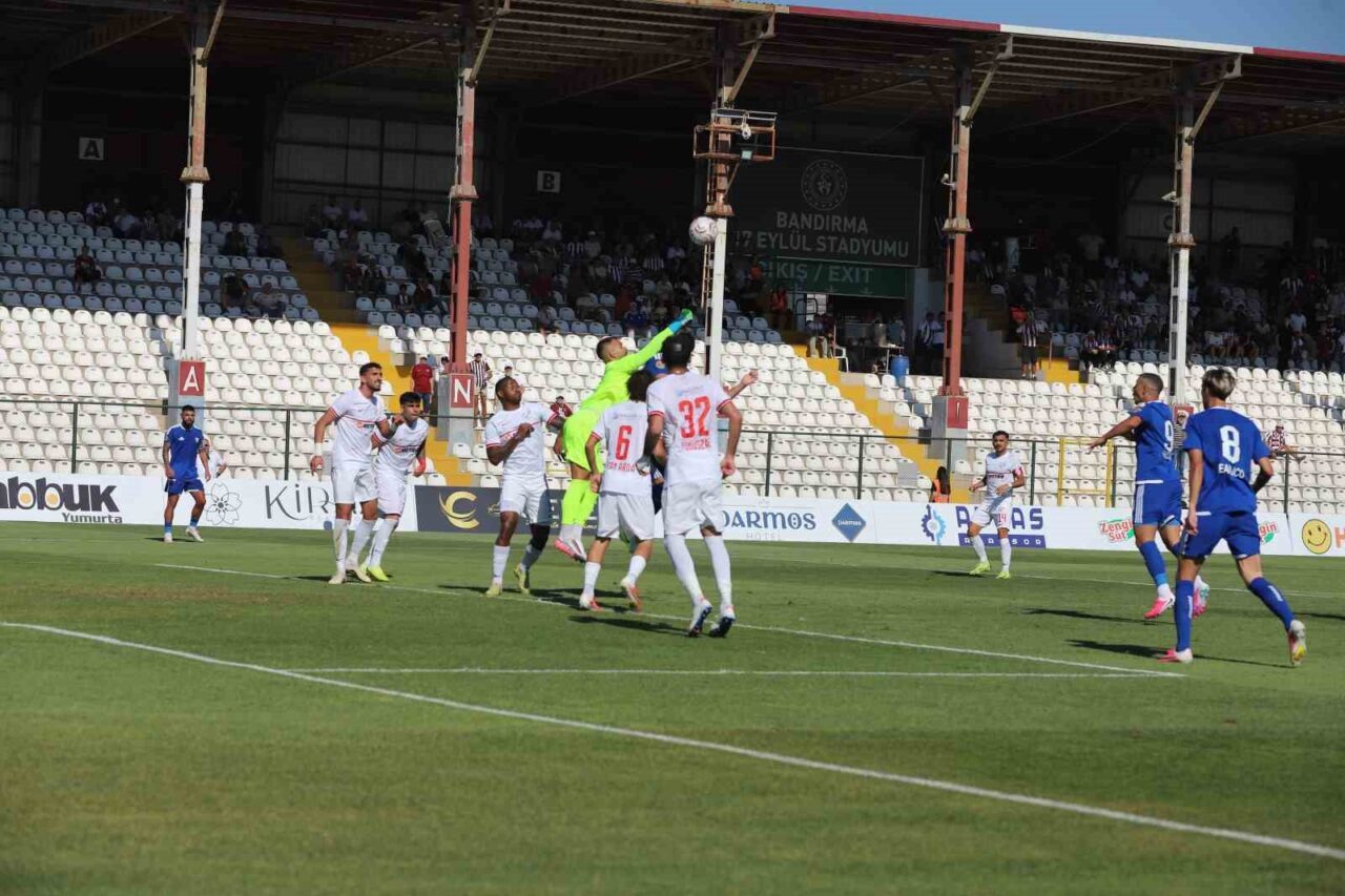 Trendyol 1.Lig: Bandırmaspor: 6 - Boluspor: 0 19 Bülten Medya -