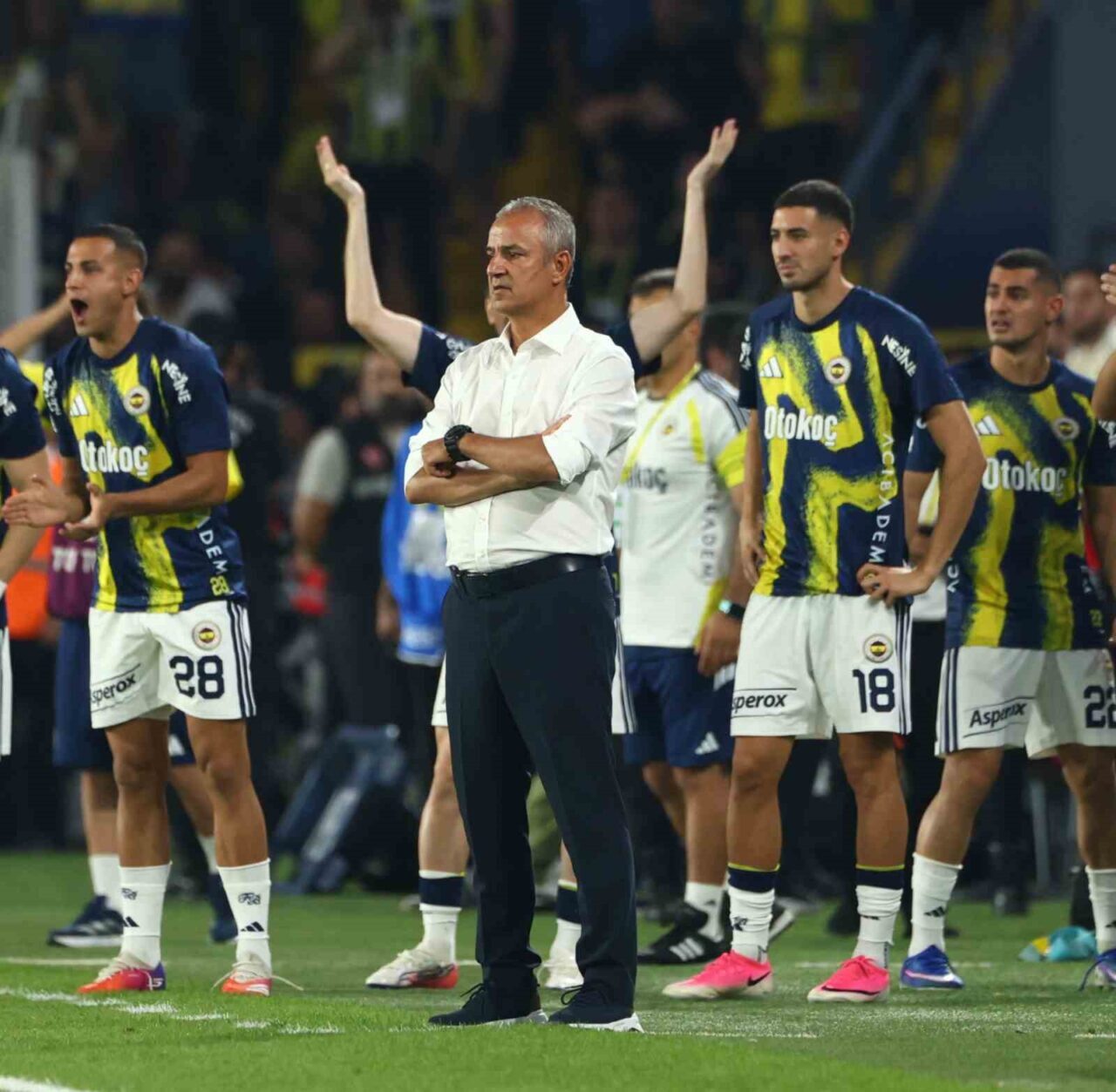 Trendyol Süper Lig: Fenerbahçe: 1 - Beşiktaş: 1 (İlk yarı) 104 Bülten Medya -