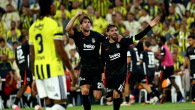Trendyol Süper Lig’in 4. haftasında Beşiktaş, deplasmanda karşılaştığı Fenerbahçe’yi 2-1