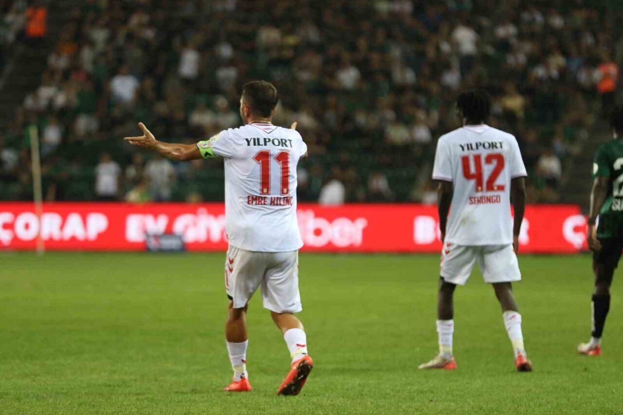 Trendyol Süper Lig: Kocaelispor: 1 - Samsunspor: 0 (Maç sonucu) 48 Bülten Medya -
