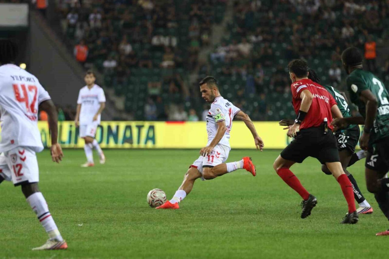 Trendyol Süper Lig: Kocaelispor: 1 - Samsunspor: 0 (Maç sonucu) 46 Bülten Medya -